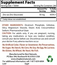 Znc Gluconate 50 מ"ג ויטמין B12 6000 mcg