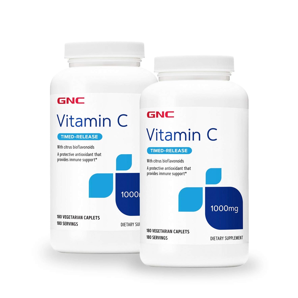 GNC ויטמין C Timed-Release 1000 מ"ג - Twin Pack