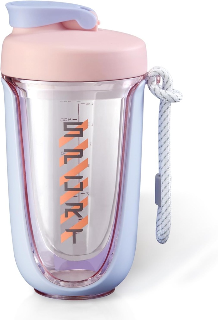 כוסות לחלבון מנערות 20 oz חלבון מבקבוק,Leak Proof, The Perfect Shaker for the Gym, Pre-Workout Bottle, Cocktail Shaker Cup,Weight Loss Shakes