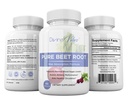 Beet Root כמוסות - 1300 מ"ג פרי - אבקת Beet Root כמוסות - אבקת Beetroot תומך לחץ דם, ביצועים אתלטיים, עיכול, מערכת החיסון (Pure, non-GMO, Gluten Free)