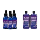ד"ר Teal's Sleep Spray with Melatonin & Essential Oil Band, 6 oz & Foaming Bath with Pure Epsom Salt, Sleep Bell with Melatonin, Lavender & Chamomile Essential Oils, 34 oz oz