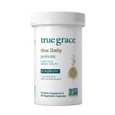 True Grace One Daily Probiotic - 60 קפסולות צמחוניות - 90 מיליארד CFU - Gut, Digestive & Immune Health Support Band with Prebiotic סיבים - Gluten & Soy Free - 60 משרתות