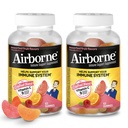 750 מ"ג ויטמין Cmies למבוגרים, Immune Support Gummies with Powerful Antioxidants VIT C & E, Caffeine חינם - 2x63ct בקבוק (5) משרתים), פירות משונים