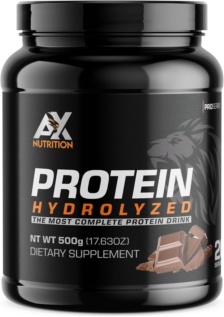 אבקת חלבון מופחתת שומן 500g - שוקולד פלבדורד | hydrolyzed Collagen מבולבל עם תערובת ויטמין | תמיכה צמיחה שרירים בריאה מערכת החיסון Boost