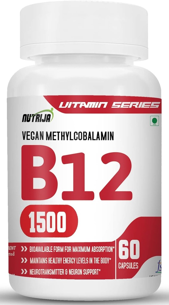 תוסף ויטמין B12 (60 קפסולות)
