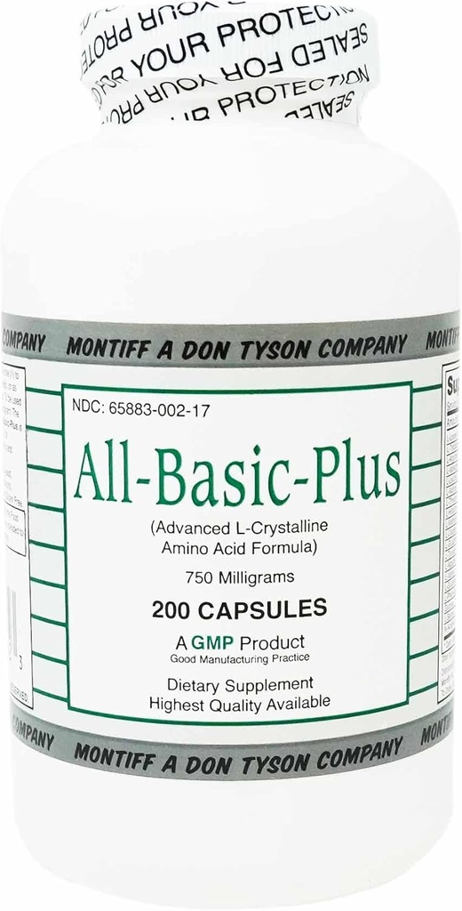 Montiff All Basic Plus Advanced Amino Acid Formula 200 קפסולות