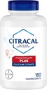Citracal Calcium Citrate עם ויטמין D Coated Caplets 180 קפסולות (Pack of 2)