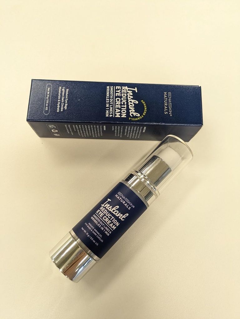 Enaskin Naturals Anti Aging Eye Cream: Rapid Temporay Eye Tighter for Dark Circles, קווים יפים ופניות ב 60s, Anti Aging Under Eye Cream for Fine Lines and Eye Bags
