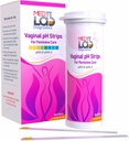 ph Test Strips for Women(50 cnt) BV Bacterial Vaginosis ו Yeast זיהומים Test Strips. בדיקת pH Feminine לבריאות Vaginal, חומציות ואלקליניות. תגית: Sealed Pouches