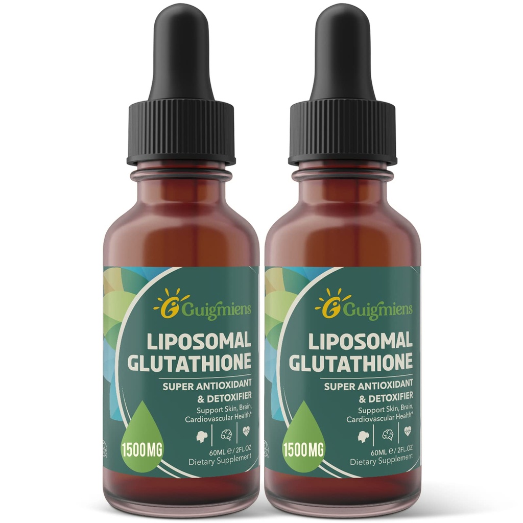 Liposomal Glutathione, pre Absorption, נוזל Glutathione תוסף, Powerful Antioxidant, Liver Detox, Immune Enhancer, Soy-Free, non-GMO, טבעוני וגלוטן פרי, 4.oz, 1500 מ"ג, 1500 מ"ג, Immune Enhancer, Soy-Free, non-GMO, טבעוני וגלוטן פרי, 4.