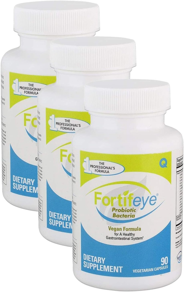 פרוביוטיקה Bacteria טבעי תוספת עם Enzymes 270 קפסולות 90 יום אספקה - פרוביוטיקה עבור נשים בריאות עיכול, גברים וילדים, תמיכה Digest, Bloating ו Ocular Systems