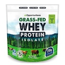 Opportuniteas Grass פד Whey Isolate אבקת חלבון - אבקת חלבון לא משועבד 28g ללא ממתקים מלאכותיים, פרות ללא הורמונים, non GMO - 2.5lb