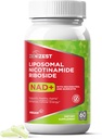 NAD+ תוספת NMN - Liposomal Nicotinamide Riboside עם Resveratrol & Quercetin עבור Anti Aging Cell Regeneration אנרגיה להתמקד גברים נשים