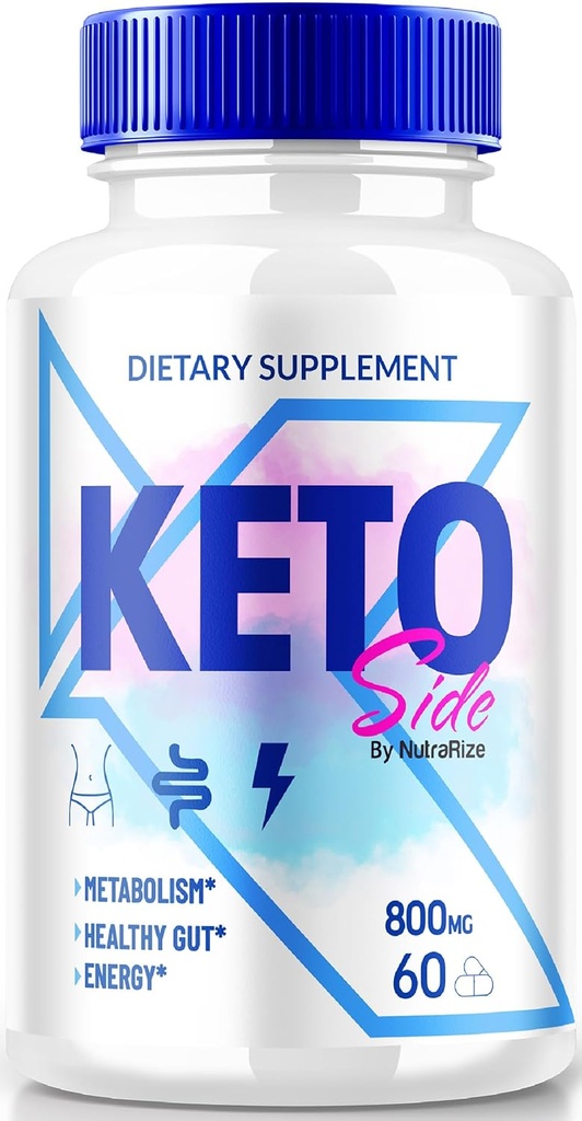 קאטוסייד קפסולות, תוסף Premium לתמיכה ב- Active Lifestyle, All- Natural Keto Support to Achieve Fit and Healthy Body, KetoSide Detox Pills ביקורות (60 קפסולות)