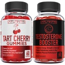 Atlantis Nutrition Tart Cherry 60 Gummies + טסטוסטרון Booster 2Pack (מסטיק 120)