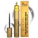 Queen of Lashes Peptide growth Serum - Lash & Brow Enhancer with Peptides & Geneseng Root Extract - הורמון חינם, Ophthalmologist נבדק פורמולה עבור Longer, Fuller Lashes (8 mL)