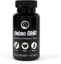 Osteo BHR - 60 Ct העצם תיקון תוספת w Ipriflavone, Calcium, Magnesium, Boron, ויטמין K2 & D3 לבריאות העצם ושיקום. קלוריות אופטימליות לשימוש ללב בריא ואמנות.