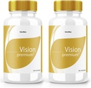 (2 Pack) Vision Premium, Premium Eye Support Supplement, Vision Premium כדי לשפר את הריכוז והתמקד, Vision Premium All-Natural Pills for Healthy Eyes, VisionPremium Reviews (120 קפסולות)