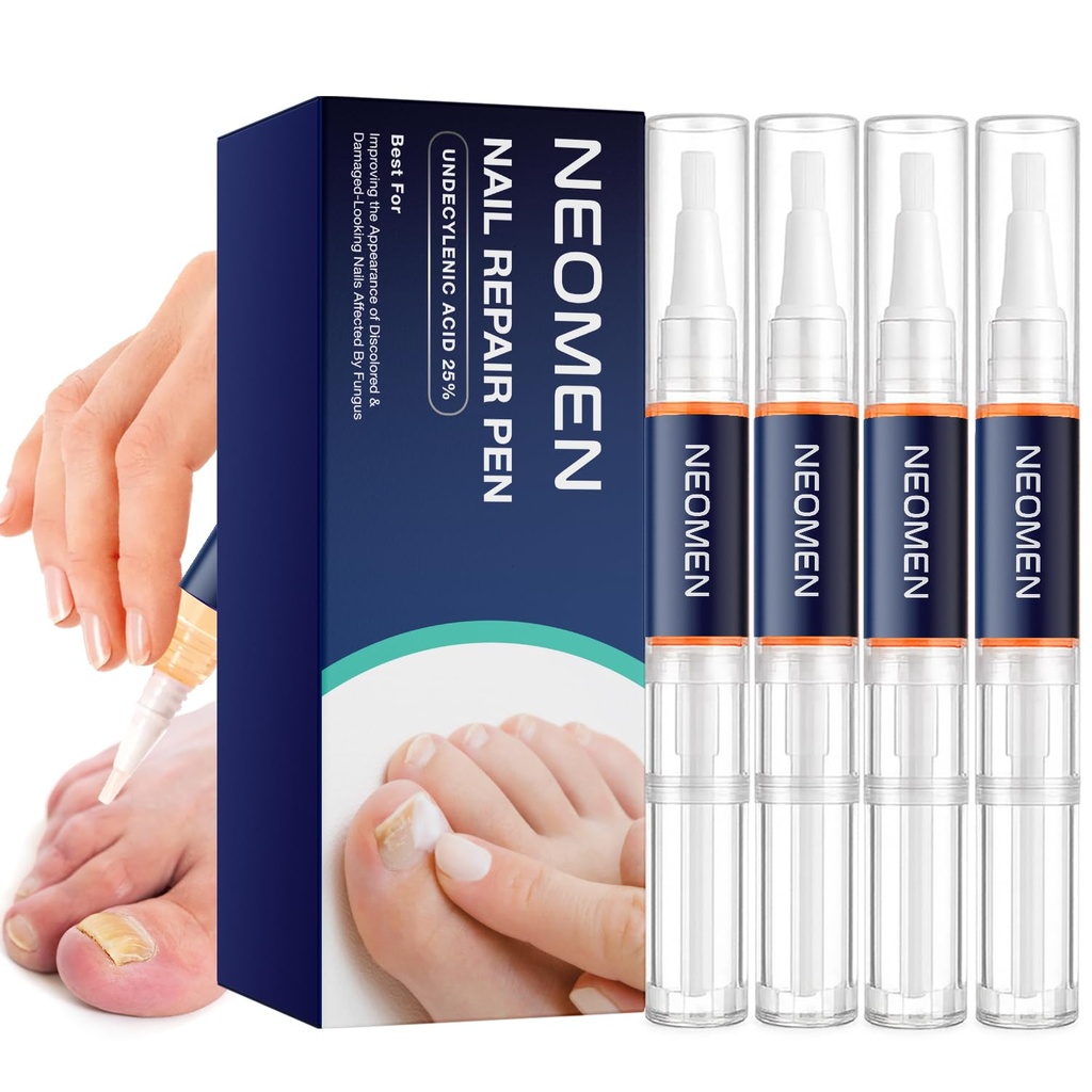 ציפורניים פטריגוס פן, Toenail Fungus Pen Treatment for Toenail & Fingernails, Fungal Nail Fix Pen for Nail damage, Discoloration by Fungi