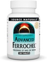 Source Naturals Advanced Ferrochel, תוסף דיאטרי יימחק 27 מ"ג של ברזל - 180 טבליות