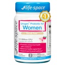 Life-Space Urogen Probiotic with Cranberry for Urinary Tract Health, Women's Probiotic with Lactobacillus rhamnosus &reuteri. for Vaginal Health, 11 מיליארד CFU לכל קפסולה, 2 מונטהור לשמש 60 קפסולות קפסולות