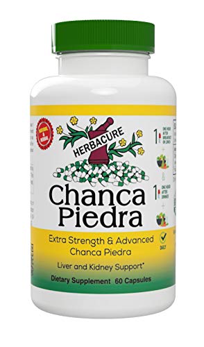 Chanca Piedra 500 מ"ג 60 קפסולות (Stonebreaker) - עבור Kidney, Stone ו Urinary Health, Kidney Stone Supplement