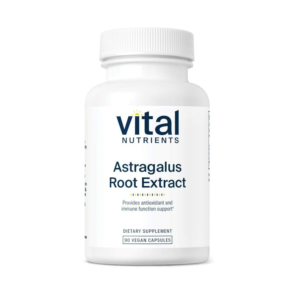 Vital Foodsents - Astragalus Root Extract - פורמולה טבעונית - תמיכה צמחית עבור מערכת החיסון - 90 קפסולות צמחוניות לבקבוק - 300 מ"ג