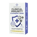 Life Seasons Clinical Immunity - Elderberry Drink Mix - Protects & Fights for Healthy Immune Response - Immunity Booster - 3X Better Than ויטמין C - לשרת חם או קר - ויטמין C + D + Zinc - (5 Pack)