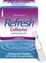 Cellמרעננים Lobricant Eye Gel for Dry Eyes, Preservative-Free טיפות, 0.01 F Ozl Single-Use Containers, 30 Count