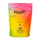 אבקת תוספי שוקולד גלובלית Hasaki Dietary היא מוצר יפני-אורי להגנה על בריאות ותזונה. משקל נטו 20 אונקיות (1.2 פאונד), 0.49 אונקיות של חלבון לכל מנה