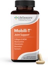 Life Seasons Mobili-T - תוסף תמיכה משותף - צמצום Aches & Discomforts - הגדלת טווח התנועה - ReBuild Tissue & Cartilage - MSM Chondroitin Collagen Glucosamine & Turmeric 120 קפסולות