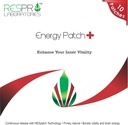 Respro Labs Natural Guarana ו CoQ10 אנרגיה פטך פלוס, שחרור רציף 10 פטש
