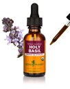 Herb Pharm מוסמך אורגני בזיל (Tulsi) לחלץ אנרגיה ו Vitality, 1 Ounce (DBAS01)