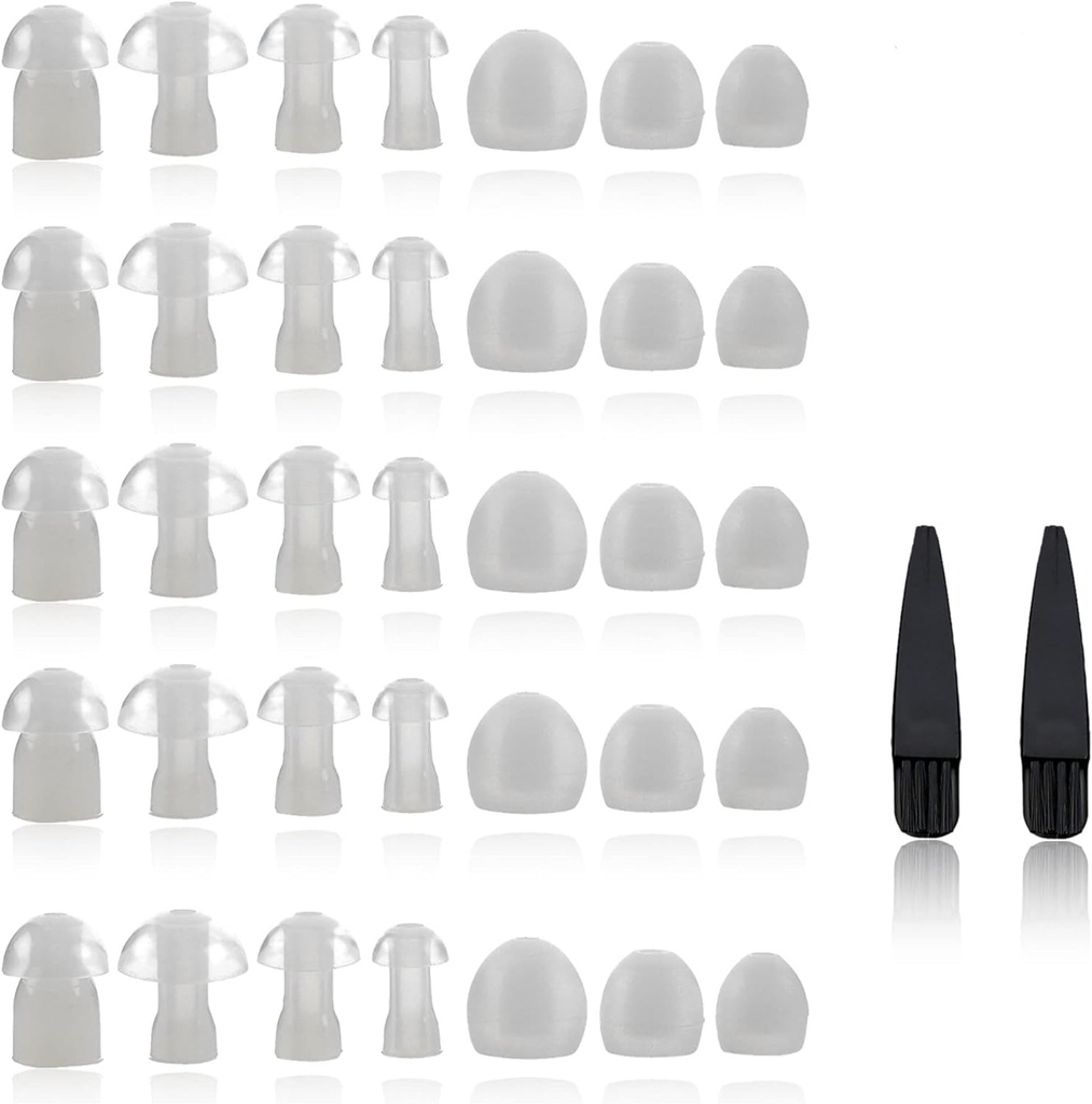 שם הסרטון: Universal Domes for Hearing Aids - Sizes Small, Medium, Large & X-Large Earbuds and BTE Hearing Sound Amplifiers