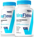 (2 Pack) ViraFlexx עבור גברים, פרו קפסולות, ביצועים זכר תמיכה 500 מ"ג, כל תוספת דיאטה טבעית לתמיכה בריאות כוללת, ביקורות (120 קפסולות)