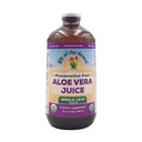LI OF THE DESERT Organic Aloe Vera Whole Leaf Preservative Free, 32 FZ