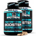 Test Booster for Men with Estrogen Bloer - Anti-Estrogen Dietary Supplement - Natural Aromatase Inhibitor - הגדלת Libido & Power 60 קפסולות - צמיחה שרירים - ירידה במשקל (2 בקבוקים)