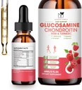 Glucosamine Chondroitin MSM נוזל טיפות-w / Turmeric Boswellia Quercetin Bromelain-Vegan, Antioxidant תמיכה עבור Back,Knee,Hands-Joint תמיכה תמיכה תמיכה תמיכה תמיכה תמיכה תומך משותףים בריאים, ניידות & Cartilage