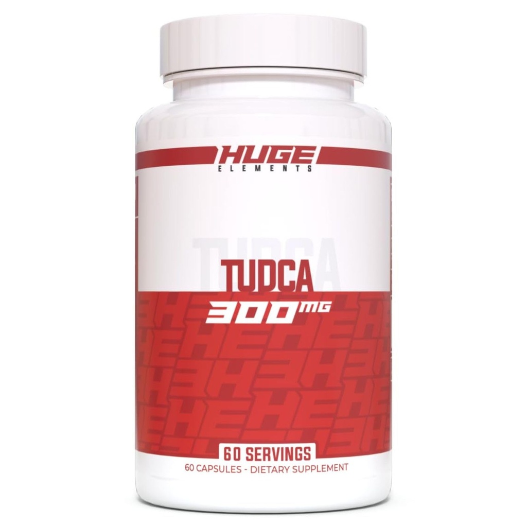 תוספי ענק TUDCA 300 מ"ג, Premium Quality Liver Support & Detoxification, Pure Bile Salts, Third-Party Lab Tests זמין (60 משרתים)