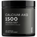 Toniek 1500 מ"ג Ultra High Purity Ca AKG תוסף - 99%+ Highly Purified and Bioavailable Calcium Alpha-Ketoglutarate - Calcium AKG Longevity תוסף - 120 קפסולות צמחוניות