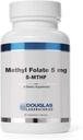 דאגלס מעבדות - Methyl 5 מ"ג (5-MTHF) - ויטמין פעיל ביולוגית B9 כדי לתמוך Cardiovascular Health ומ Mood - 60 קפסולות