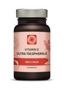 ויטמין E 1000 IU Ultra Tocopherol 450 מ"ג ויטמין E טבעוני - All 4 Tocopherols - Alpha Tocopherol + Beta Tocopherol + Gamma Tocopherol + Delta Tocopherol - ייחודי d אלפא 82