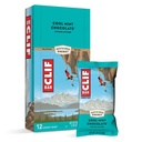CLIF BARS - Energy Bars - Cool Mint שוקולד - עם Caffeine - Made with Organic Oats - Plant Based Food - Vegetarian - כשר (2.4 Ounce חלבונים Bars, 12 Count) אריזה במאי