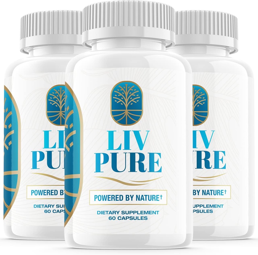 (חבילה) Liv Pure Powered by Nature Advanced Formula Liver Pure Perification function Supplement (180 קפסולות)