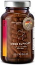 CLAV Meno Balance - Menopause Support - עם Wild yam Root, Red Clover, סיביר Rhubarb - Hot Flash Relief, Mood Swings & Muti-Symptom Support -120 קפסולות