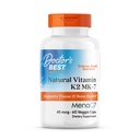 רופאים הטוב ביותר ויטמין K2 MK-7, תומך Tissue & Bone בריאות, non-GMO, Gluten Free, Soy Free, 60 Veggie Caps