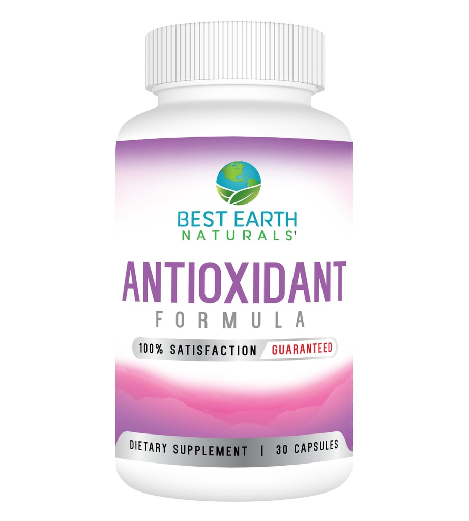 הטוב ביותר Earth Naturals Antioxidant תוספת עם Pomegranate, מנגוסteen, Goji ברי קפסולות לתמיכה Immune - 30 יום אספקה