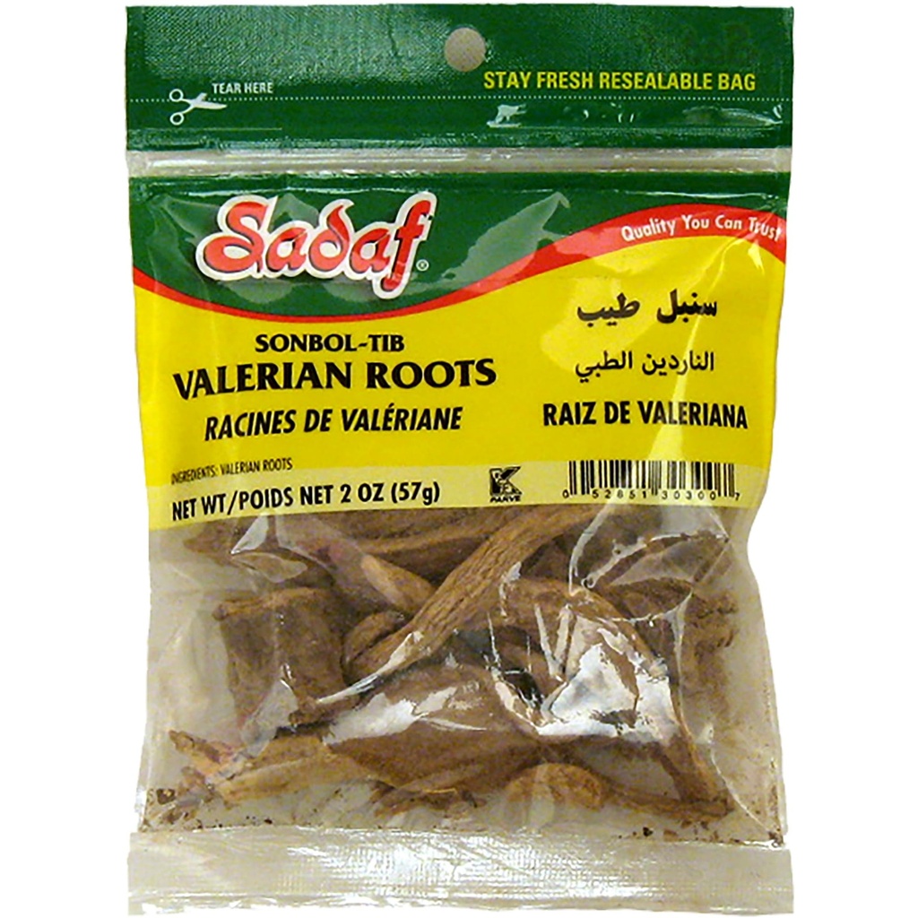 Sadafan Roots - ולריאן רוטן (Valerian officinalis) - Make Your Valan Root Tea - 2 oz. באג