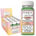 Magic Mind Energy and Focus Drinks - Stress Relieving, No Jitters, Ashwagandha, ויטמין B12, ויטמין C, Matcha Green Tea, Functional Mushrooms - 2 FL Oz (15 Pack)