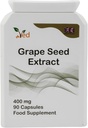 Ved OPC Grape Seedמיצוי קפסולות, Min. 95% Oigomeric Proanthocyanidins 400 מ"ג 90 קפסולה טבעונית (3 חודשים)